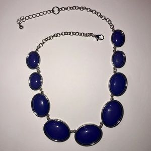 Navy Blue Necklace
